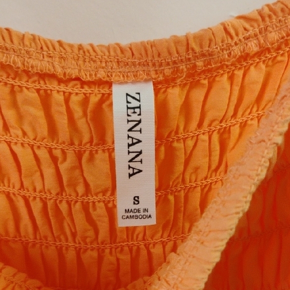 Zenana Outfitters Vibrant Orange Tiered Maxi Dress - Picture 2 of 4